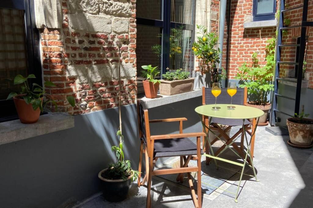 Duplex In Historical Centre With Private Courtyard Leilighet Antwerpen Eksteriør bilde